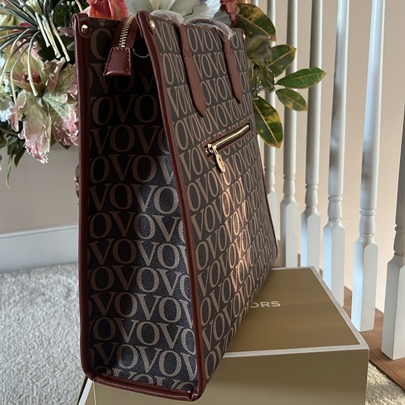 VALENTINO ORLANDI LARGE TOTE NEW AUTHENTIC 14x14 - Picture 5 of 13